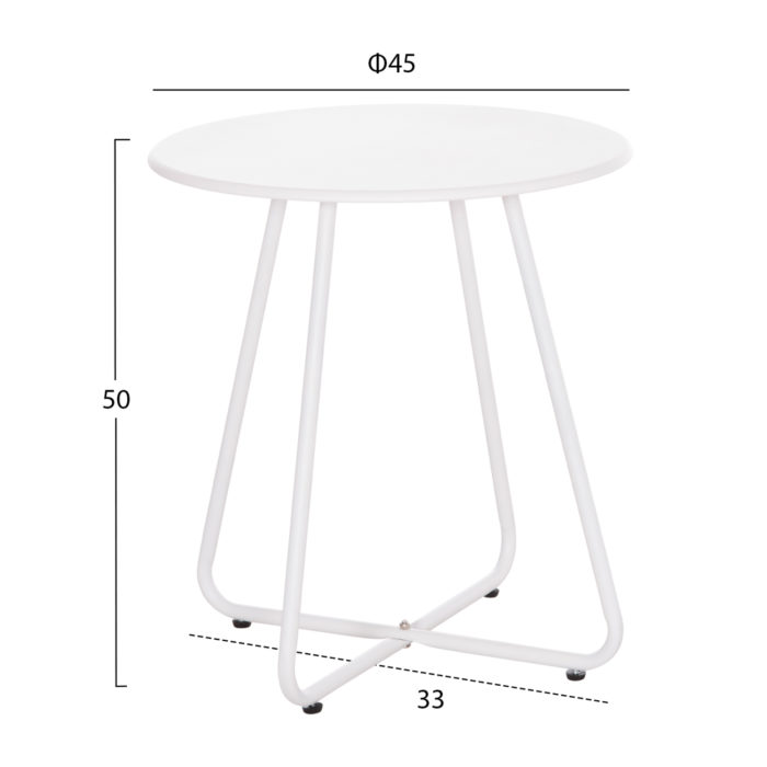 ΣΕΤ LOUNGE 3TMX ΕΞ.ΧΩΡΟΥ OREGO HM21107.02 ΑΛΟΥΜΙΝΙΟ & ΜΕΤΑΛΛΟ ΣΕ ΛΕΥΚΟ-3