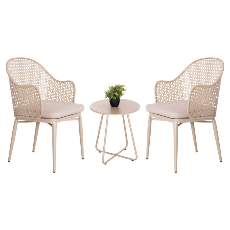ΣΕΤ LOUNGE 3TMX ΕΞ.ΧΩΡΟΥ OREGO HM21107.03 ΑΛΟΥΜΙΝΙΟ & ΜΕΤΑΛΛΟ ΣΕ ΚΑΠΟΥΤΣΙΝΟ