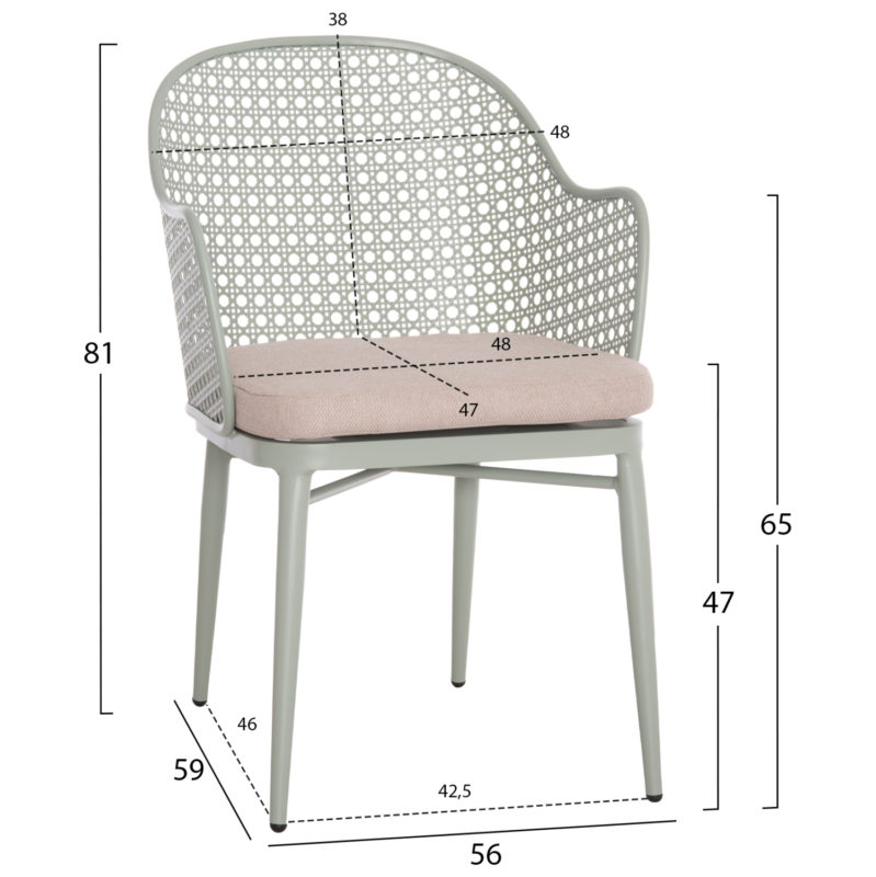 ΣΕΤ LOUNGE 3TMX ΕΞ.ΧΩΡΟΥ OREGO HM21107.06 ΑΛΟΥΜΙΝΙΟ & ΜΕΤΑΛΛΟ ΣΕ ΦΥΣΤΙΚΙ-2