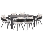ΣΕΤ ΤΡΑΠΕΖΑΡΙΑΣ ΕΞ.ΧΩΡΟΥ 7ΤΜΧ KRUM HM21132.07 ΣΚΟΥΡΟ ΓΚΡΙ ΑΛΟΥΜΙΝΙΟ & P.Ε.ΣΧΟΙΝΙ-2