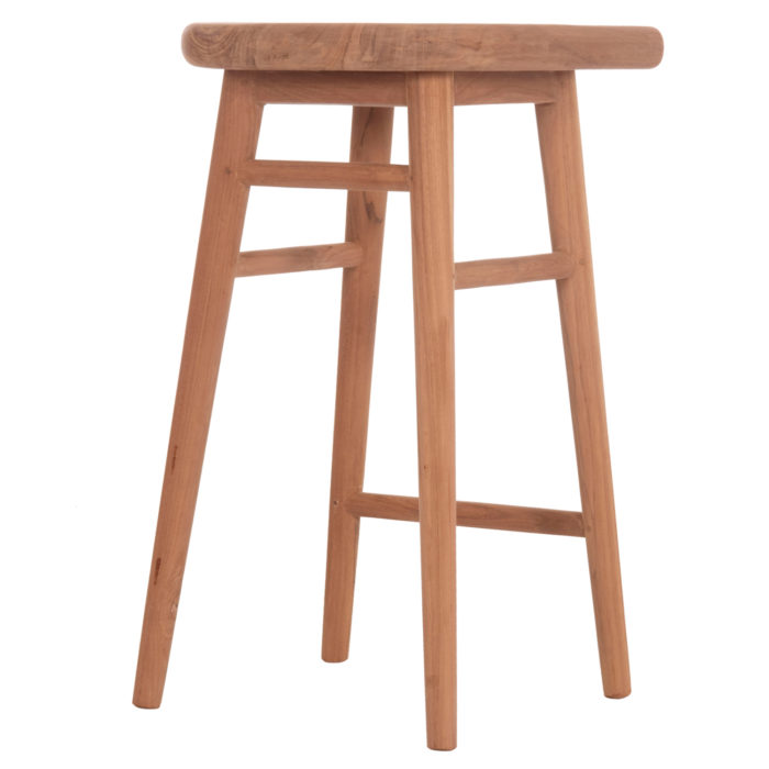 ΣΚΑΜΠΟ ΜΠΑΡ BOLMAR HM18108 ΞΥΛΟ ΤΕΑΚ ΣΕ ΦΥΣΙΚΟ 40.5x44x74Υεκ.-5
