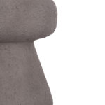 ΣΚΑΜΠΟ ΣΤΡΟΓΓΥΛΟ INTERON HM18171.03 FIBER CEMENT ΣΕ ΓΚΡΙ--Φ34x39Υεκ.-7