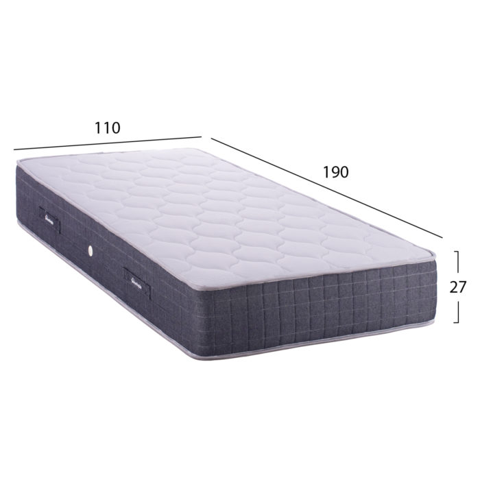 ΣΤΡΩΜΑ DREAMTOPIA CLOUD9 HM656.110 BONNELL SPRING 110x190x27Y εκ.-2