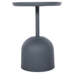 ΤΡΑΠΕΖΙ ΒΟΗΘΗΤΙΚΟ ΣΤΡΟΓΓΥΛΟ DELBEL HM4261.05 ΜΕΤΑΛΛΟ ΜΠΛΕ ΣΚΟΥΡΟ Φ39