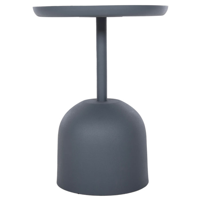 ΤΡΑΠΕΖΙ ΒΟΗΘΗΤΙΚΟ ΣΤΡΟΓΓΥΛΟ DELBEL HM4261.05 ΜΕΤΑΛΛΟ ΜΠΛΕ ΣΚΟΥΡΟ Φ39
