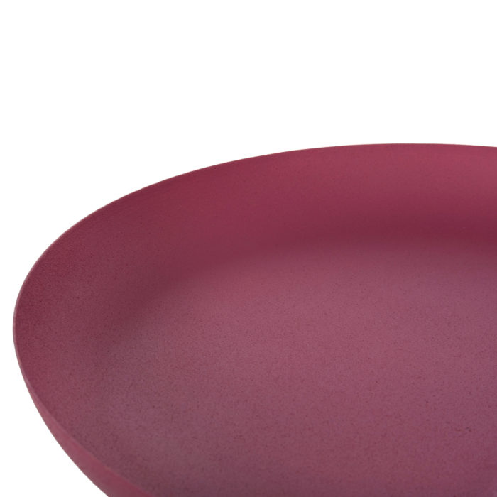 ΤΡΑΠΕΖΙ ΒΟΗΘΗΤΙΚΟ ΣΤΡΟΓΓΥΛΟ DELBEL HM4262.06 ΜΕΤΑΛΛΟ ΣΕ ΡΟΖ Φ36x49Υ εκ.-4