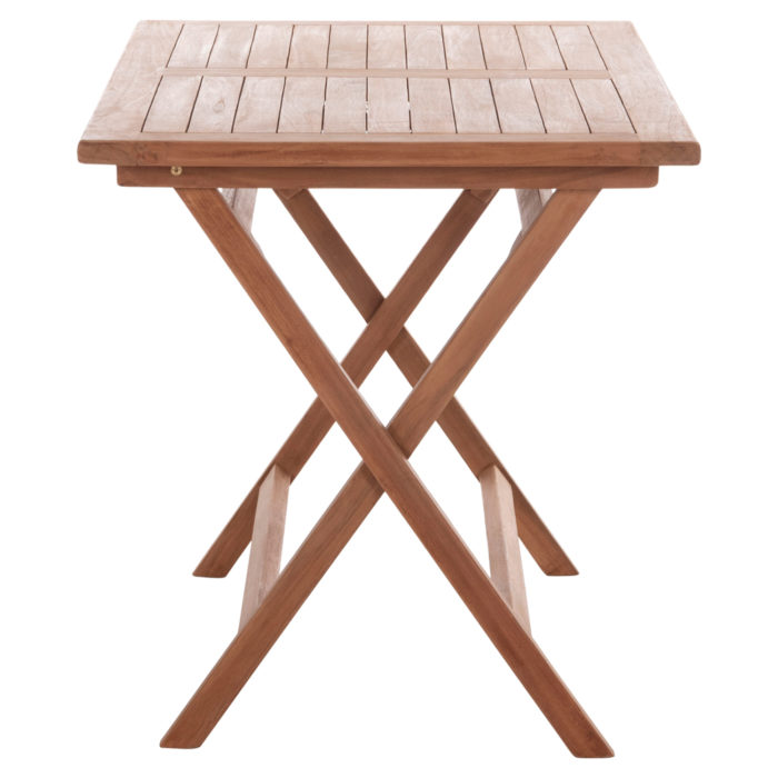 ΤΡΑΠΕΖΙ ΠΤΥΣΣΟΜΕΝΟ ΟΡΘΟΓΩΝΙΟ ERIS HM18117 ΞΥΛΟ TEAK--ΦΥΣΙΚΟ 120x70x76Υεκ.-5