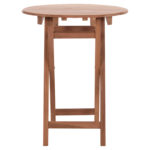 ΤΡΑΠΕΖΙ ΣΚΗΝΟΘΕΤΗ ΣΤΡΟΓΓΥΛΟ HEIDEL HM18120 ΞΥΛΟ TEAK--ΦΥΣΙΚΟ Φ60x75Υεκ.-5
