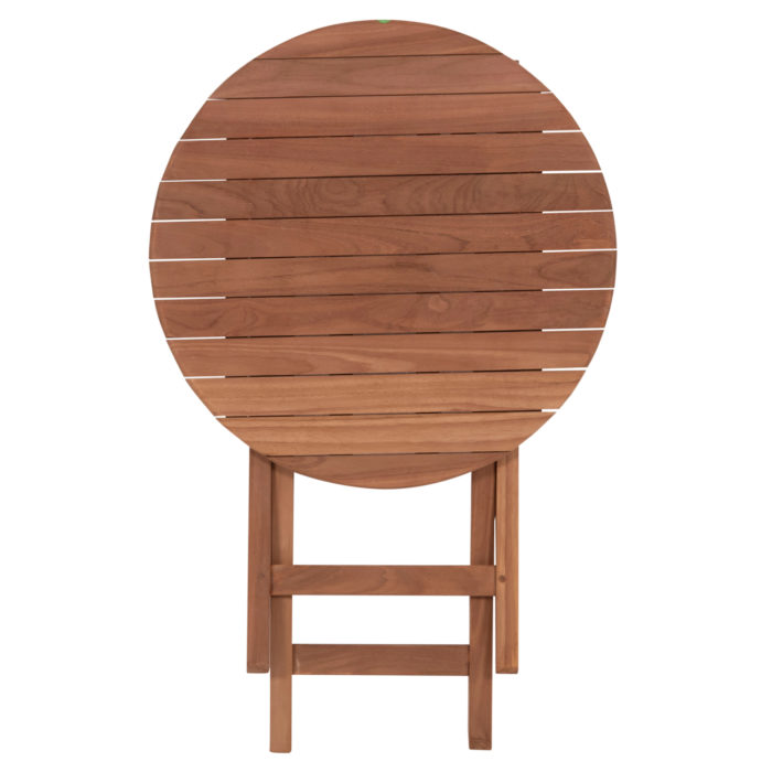 ΤΡΑΠΕΖΙ ΣΚΗΝΟΘΕΤΗ ΣΤΡΟΓΓΥΛΟ HEIDEL HM18120 ΞΥΛΟ TEAK--ΦΥΣΙΚΟ Φ60x75Υεκ.-6