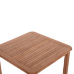 ΤΡΑΠΕΖΙ ΤΕΤΡΑΓΩΝΟ PRESSCOT HM18122 ΞΥΛΟ TEAK--ΦΥΣΙΚΟ 80x80x76Υεκ.-6
