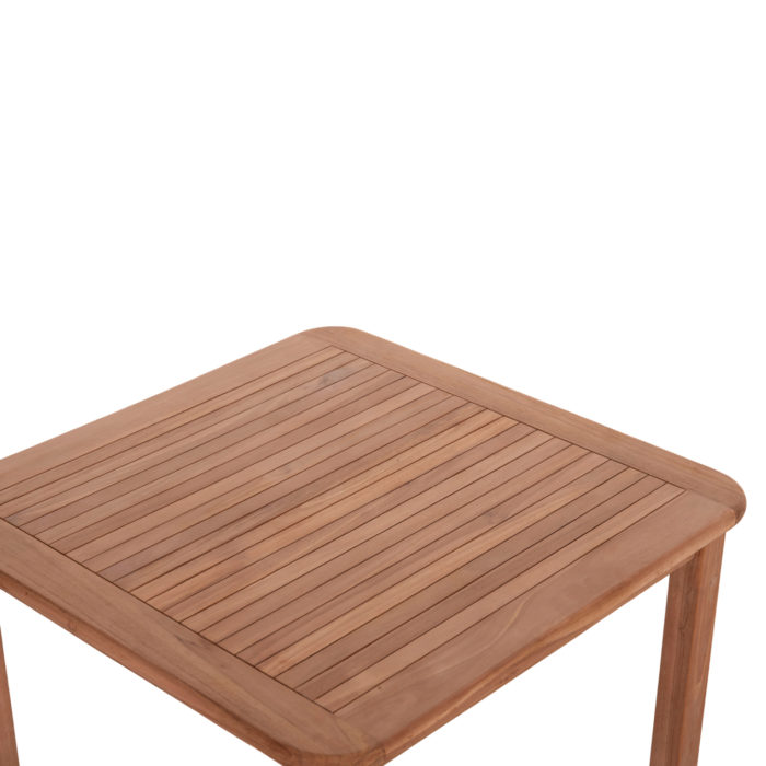 ΤΡΑΠΕΖΙ ΤΕΤΡΑΓΩΝΟ PRESSCOT HM18122 ΞΥΛΟ TEAK--ΦΥΣΙΚΟ 80x80x76Υεκ.-6