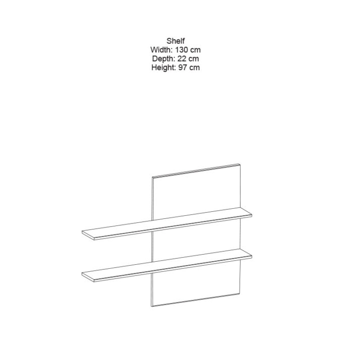 Σύνθετο σαλονιού Salome pakoworld LED wenge 200x41x190εκ-3