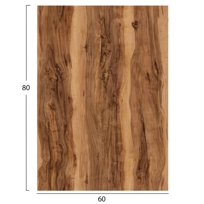 ΕΠΙΦΑΝΕΙΑ ΤΡΑΠΕΖΙΟΥ HPL ΟΡΘΟΓΩΝΙΑ HM6350.30 INDIAN SHEESHAM 60x80εκ.-2