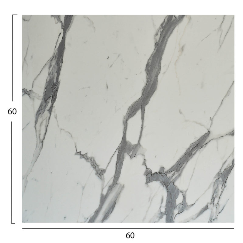 ΕΠΙΦΑΝΕΙΑ ΤΡΑΠΕΖΙΟΥ HPL ΤΕΤΡΑΓΩΝΗ HM5837.31 WHITE MARBLE 60x60εκ.-2