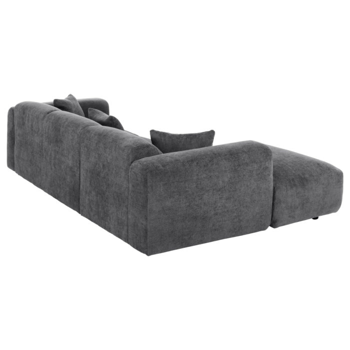 ΚΑΝΑΠΕΣ ΓΩΝΙΑ (ΑΡΙΣΤΕΡΗ) BRICKEN HM3275.04L ΑΝΘΡΑΚΙ ΥΦΑΣΜΑ 110-282x98-160x72Υεκ.-5
