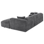 ΚΑΝΑΠΕΣ ΓΩΝΙΑ BRICKEN HM3275.04R ΑΝΘΡΑΚΙ ΥΦΑΣΜΑ 110-282x98-160x72Υεκ.-5