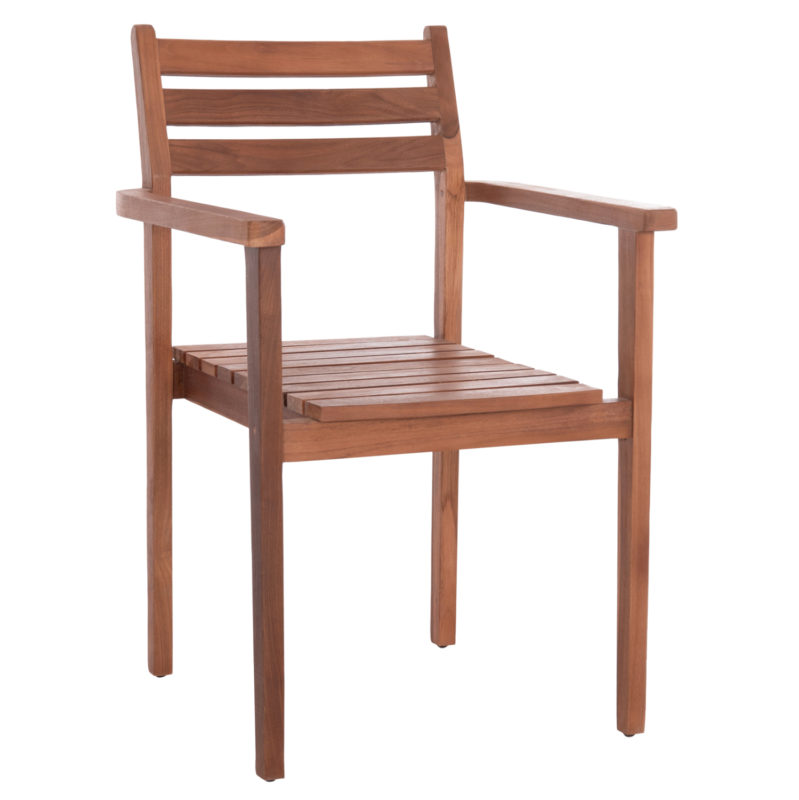 ΠΟΛΥΘΡΟΝΑ KEMPO HM6358 ΞΥΛΟ TEAK ΣΕ ΦΥΣΙΚΟ--58x58