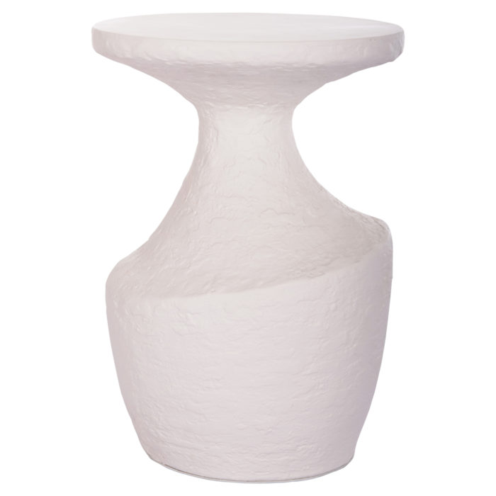 ΤΡΑΠΕΖΙ ΒΟΗΘΗΤΙΚΟ REBON HM18156.02L FIBER CEMENT ΣΕ ΛΕΥΚΟ--Φ40x56.5Υεκ.-6