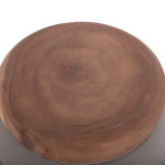 ΤΡΑΠΕΖΙ ΒΟΗΘΗΤΙΚΟ PUFFAT HM18172.03 FIBER CEMENT ΓΚΡΙ- ΞΥΛΟ TEAK TOP Φ45x46Υεκ.-5