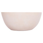 ΤΡΑΠΕΖΙ ΣΑΛΟΝΙΟΥ ΣΤΡΟΓΓΥΛΟ ALLAN HM18162.02 FIBER CEMENT ΣΕ ΛΕΥΚΟ--Φ92x49Υεκ.-3
